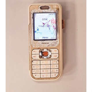 Nokia 7360 lamour สีเทา สภาพดี พร้อมใช้งาน