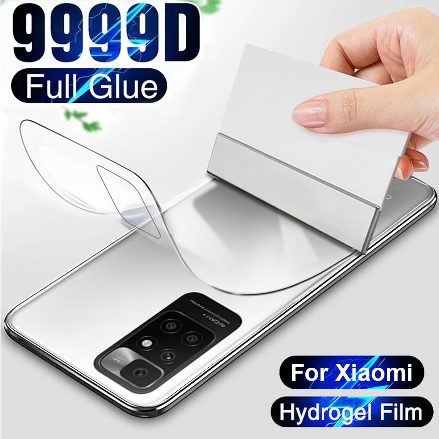 ฟิล์มหลังสีใส สำหรับ Xiaomi Mi 12 11 Pro 11 Lite 11T 10T 9T Poco X3 GT M4 M3 X4 X3 F2 Pro F3 X3 NFC Redmi Note 11 12 Pro 12s 11s 10 10s 9s 9 8 7 Pro Redmi 10 9 9T 9A 8A K40