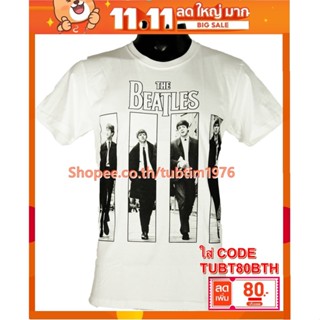 เสื้อวง The Beatles เสื้อยืดวงดนตรีร็อค เสื้อวินเทจ เดอะบีเทิลส์ BTL8050