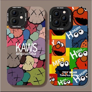 เคสโทรศัพท์มือถือ กันกระแทกสี่มุม ลาย Sesame Street สําหรับ iPhone 14 14pro 14Plus 14prm 13 13pro 13prm 11 7Plus 8Plus Xr XS 12 Pro Max