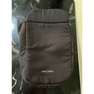 Maclaren Major Feet Cover ผ้าห่มสำหรับรถเข็นเด็ก สีน้ำตาล มือสอง ใหม่มาก