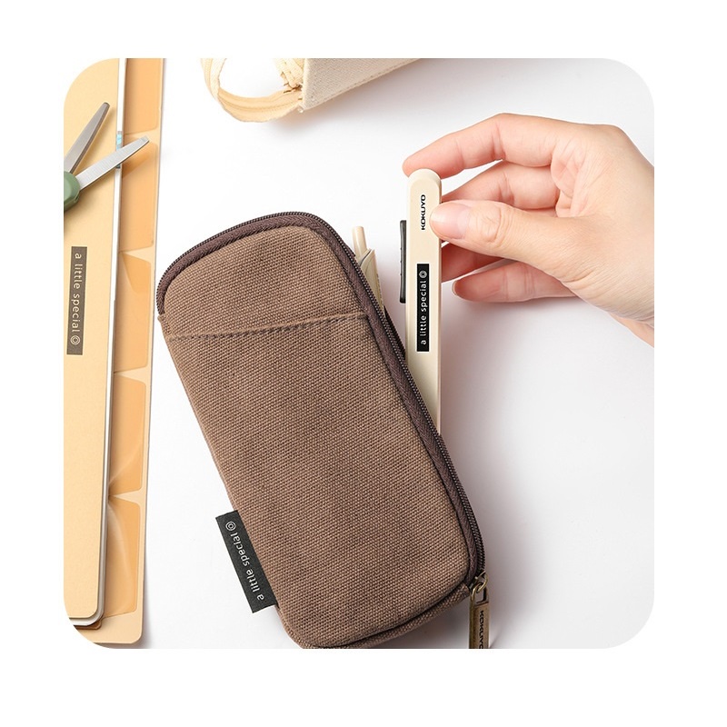 Penlab Kokuyo A Little พิเศษพับกรรไกรเรซิ่นเปิดปลอดภัยแบบพกพาปากกาเครื่องตัดสําหรับกระดาษไดอารี่ C7274 - รูปที่ 4