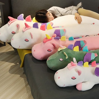 60-150cm Long Pillows Unicorn Dinosaur Animals Toy Birthday Christmas Home Decor Gift
