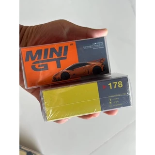 🔹กล่องใส ใส่รถ Mini GT พลาสติกแบบหนา