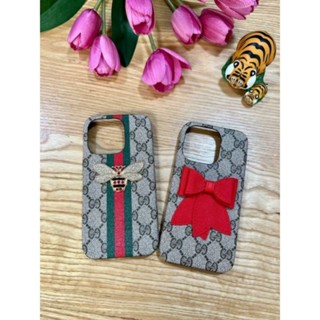 เคสหนัง 3D Gucci โบว์ใหญ่ ผีเสื้อ Samsung S22ultra/S21 ultra/S21 plus/S10plus/Note 20ultra/Note20/Note10+