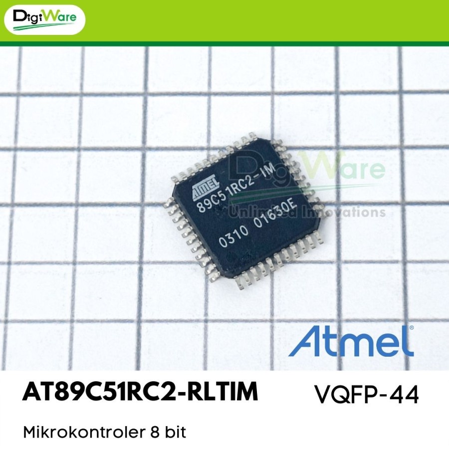 AT89C51RC2-RLIM AT89C51RC2 SMD VQFP 44Pin