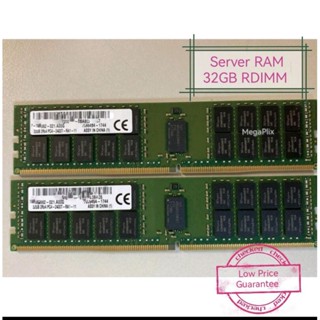 RAM 32GB (แผงละ 32GB) 2400T DDR4 ECC Reg CL17 RDIMM 2Rx4 Memory - แรมสำหรับ Server แบบ ECC