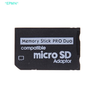 Epmn&gt; อะแดปเตอร์การ์ดหน่วยความจํา Micro SD เป็น Memory Stick สําหรับ PSP