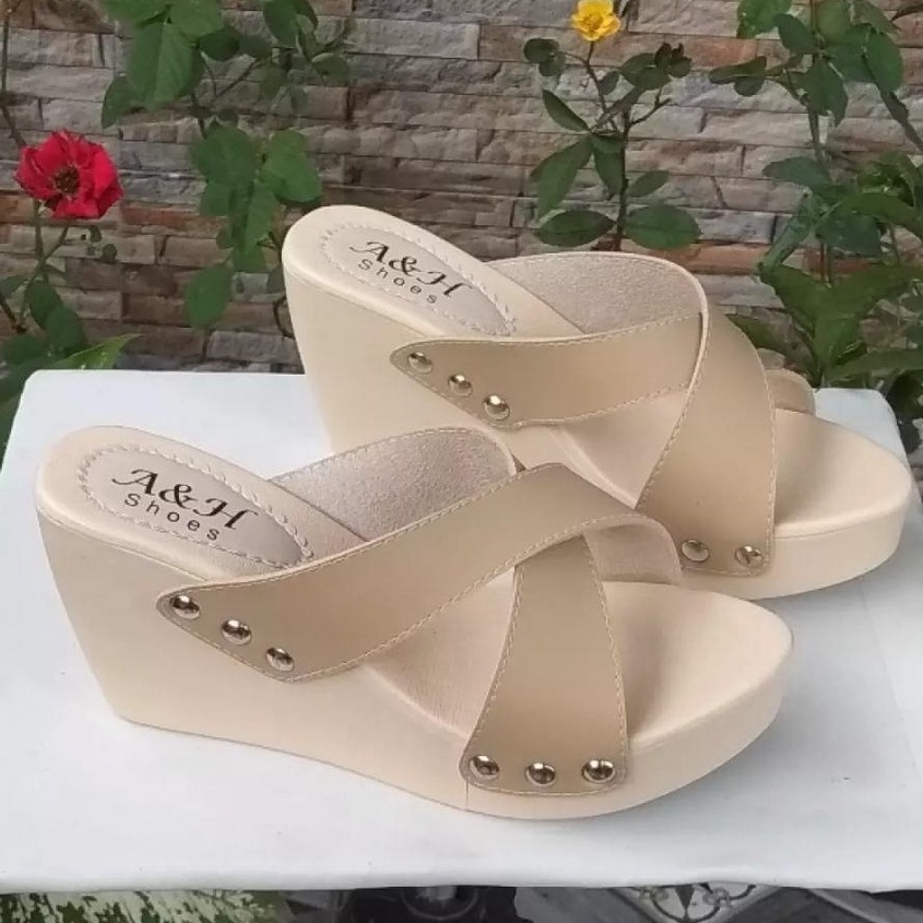 Last2026 Sandal Wjs Viral 2026 Weges Mothers Wedding Wedges Soft Sole Wedges สบายผู้หญิงWedgesอินเทร