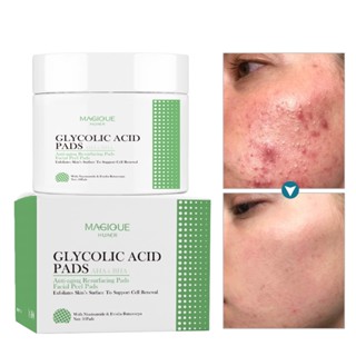 LUXSIMAL Salicylic Acid Mask Face Care Salicylic Acid Cotton Sheet for Acne Shrinking Pores and Acne Printing Facial Ski