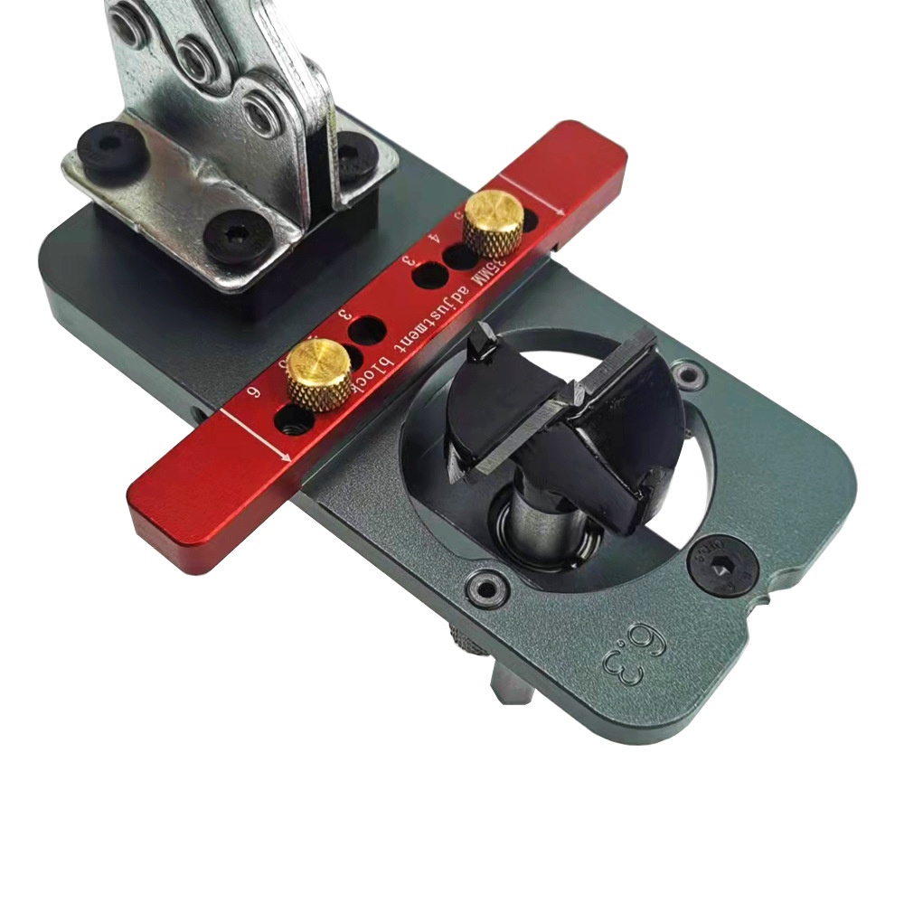 Concealed Hinge Jig And 26mm/35mm Hinge Boring Bit Woodworking Drilling