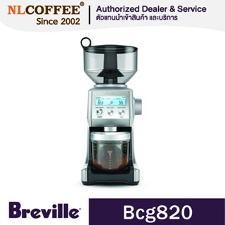 Breville : Bcg820 The Smart Grinder Pro เครื่องบดกาแฟอัตโนมัติ ตั้งเวลากำหนดปริมาณผงกาแฟได้