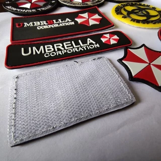 อาร์ม 09 ตีนตุ๊กแก UMBRELLA Resident evil ติด เสื้อ กระเป๋า อาม หมวก ธง สหรัฐ ธงชาติ ผีชีวะ ทหาร ตำรวจ army ซีล อเมริกา