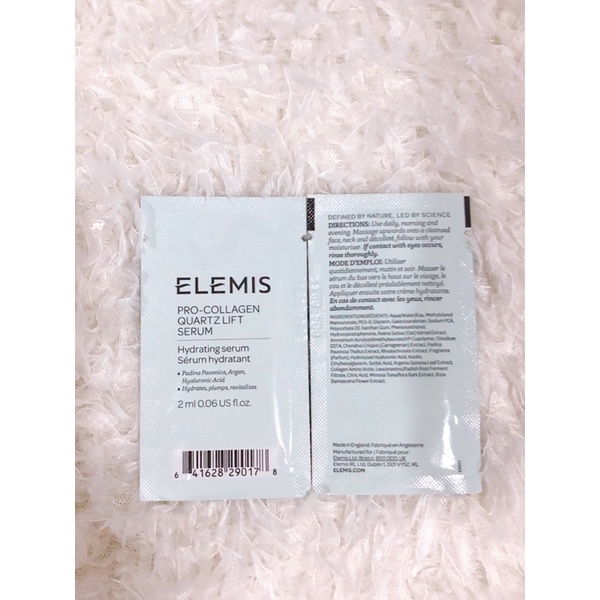 ELEMIS Pro-Collagen Quartz Lift Serum 2 ml.