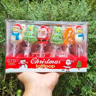 *พร้อมส่ง* อมยิ้ม ลูกอม แคนดี้ คริสต์มาส ปีใหม่ ซานต้าคลอส สโนว์แมน lolly pop christmas