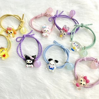 ยางรัดผมรูปสัตว์ sanrio มีหลากหลายแบบให้เลือก