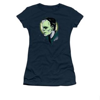 FrankenSkull Womens T-Shirt เสื้อคู่ เสื้อทหาร