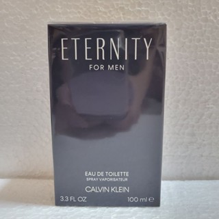 ck eternity men edt 100ml กล่องซีล