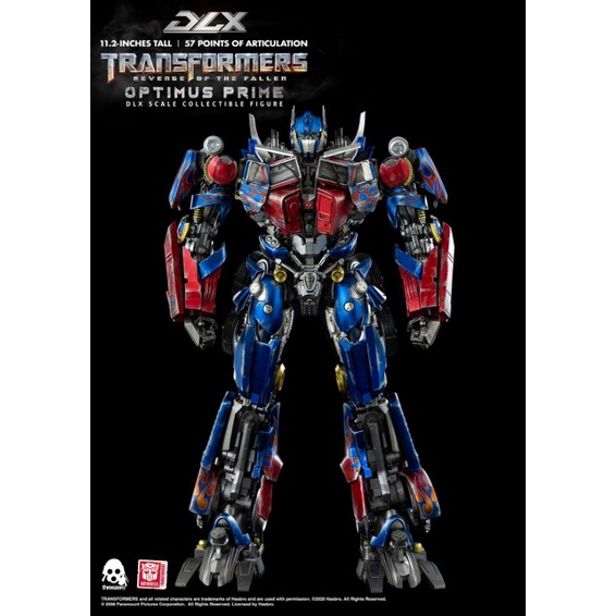 ThreeZero X HASBRO : Transformers: Revenge of the Fallen DLX: Optimus Prime
