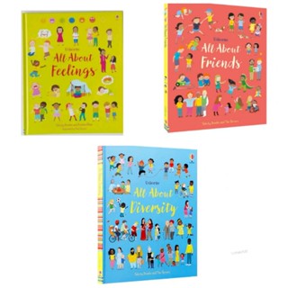 หนังสือ Usborne All About Friends/ Diversity/ Feelings ภาษาอังกฤษ  ปกแข็ง