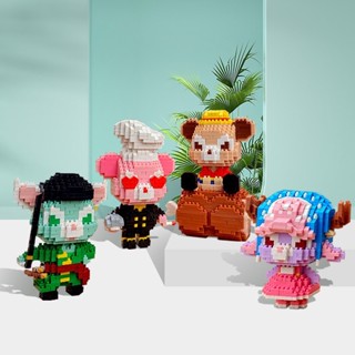 เลโก้นาโนไซส์ XL - Gejia 6025 Duffy x One Piece - Stella Lou / Duffy / Shellie May / Gelatoni Disney