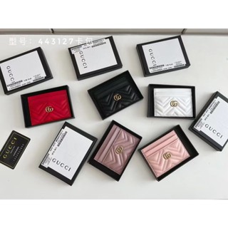 พร้อมส่ง Gucci Marmont Womens New Card Holder Box 443127