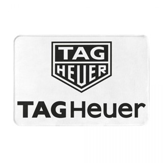 Tag Heuer (1) พรมเช็ดเท้า ผ้าสักหลาด กันลื่น ดูดซับน้ํา แห้งเร็ว 16x24 นิ้ว สําหรับห้องน้ํา พร้อมส่ง