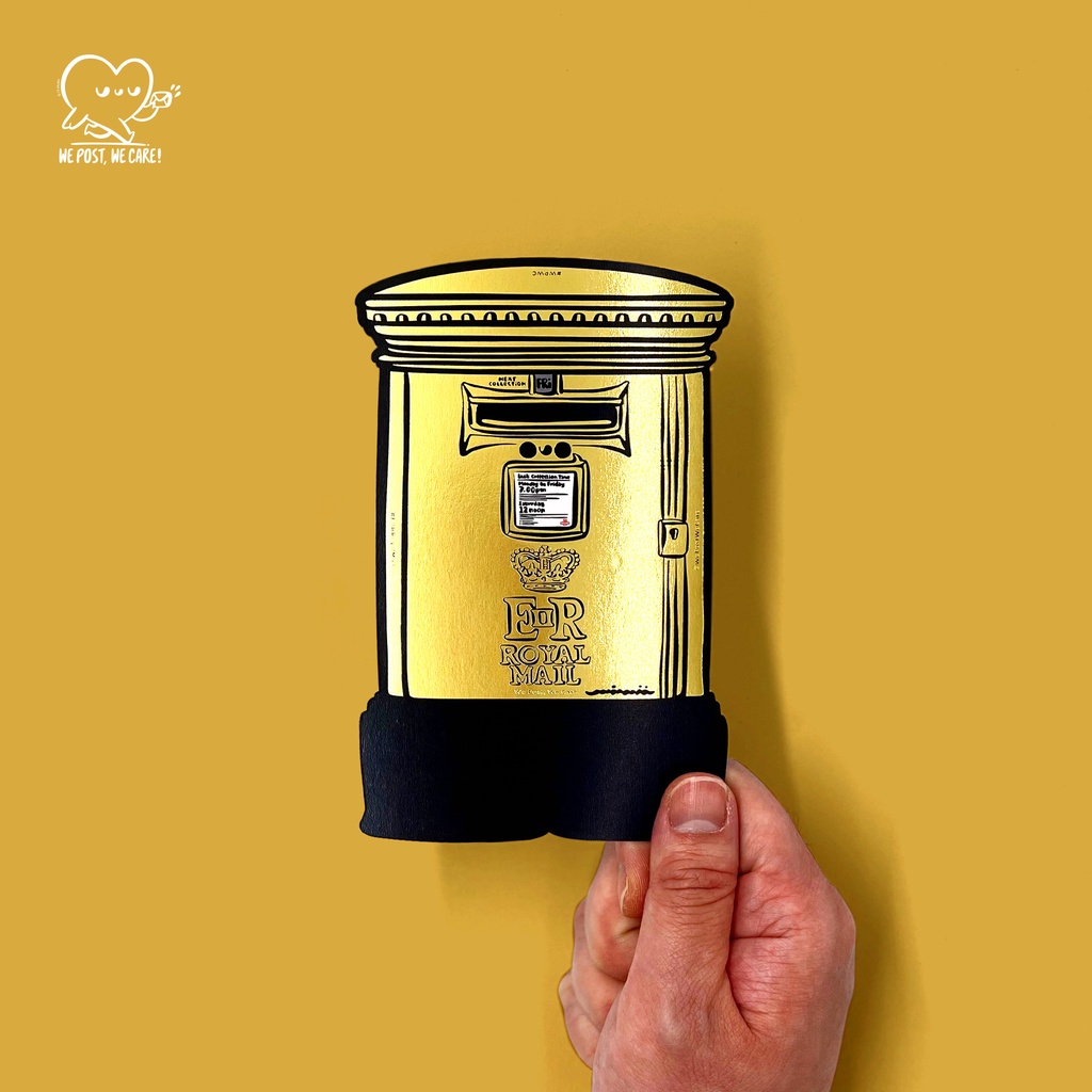[โปสการ์ด / Poskad / แผนภาพ] Royal Mail โดย We Post, We Care