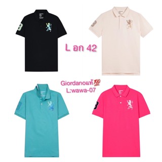 เสื้อโปโลผู้ชายแบรนด์แท้ Giordano size L อก 42 ขายแบรนด์แท้เท่านั้น‼️