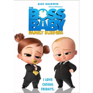 DVD หนังการ์ตูน เสียงไทยมาสเตอร์ The Boss Baby: Family Business เดอะ บอส เบบี้ 2