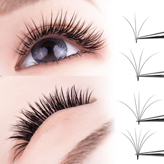 Yelix 0.07 B/C/C+/D Camellia Volume Eyelash Extension ผสมความยาวในหนึ่งแถว Lash พรีเมี่ยมนุ่มขนตาแสงธรรมชาติ Premade แฟน Lashes