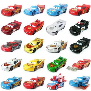 ฟิกเกอร์ Pixar Cars Action Drag Racing Mcqueen Hudson Hornet ของเล่นสําหรับเด็ก