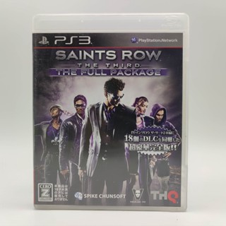 Saints Row The Third แผ่นสภาพดี PlayStation 3 [PS3] +มีกล่องใสสวมเก็บสะสมให้+