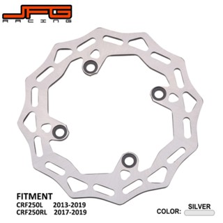 JFG Racing Rear Brake Disc For SL230 XLR250R BAJA XR250 BAJA MOTARD XR250R XR400R XR600R XR230 CR250RALLY CRF250M CRF250L CRF250R AR Motorcycle