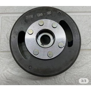 31110-GN5-000/901/021 ล้อแม่เหล็กจานไฟแท้ Honda ดรีม คุรุสภา/ดรีม100 อะไหล่แท้ศูนย์💯%