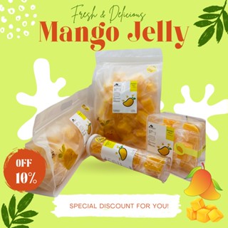 #Mango Jelly  Saun Prathumthip #망고 젤리 #芒果果冻 เยลลี่มะม่วง อร่อยมาก ท้าให้ลอง ผลิตจากเนื้อมะม่วงมหาชนกแท้