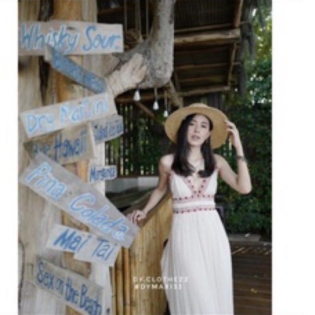 dy.clothezz ❤️❤️dress สีขาว