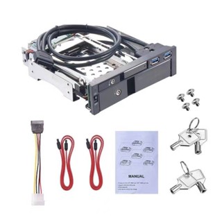 2.5 "+ 3.5" SSD Mobile Rack สำหรับ SATA 6Gbps รองรับ5.25 "Optical Drive Bay