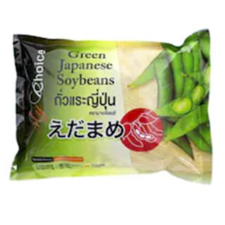 My Choice Green Japanese Soybeans 400g.มายช้อยส์ถั่วแระญี่ปุ่น  อาหาร วัตถุดิบ ถั่ว ธัญพืช