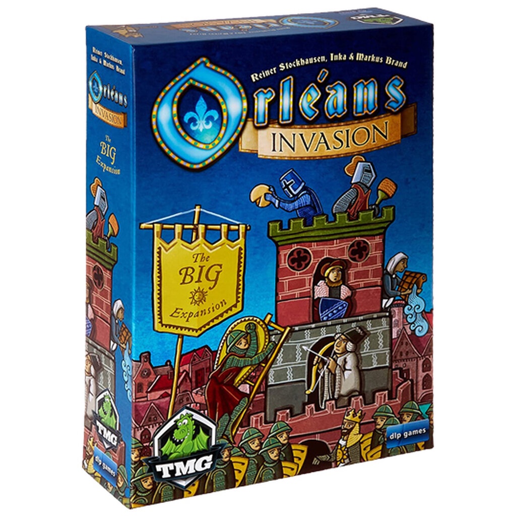 Orleans: Invasion บอร์ดเกม คู่มือภาษาอังกฤษ