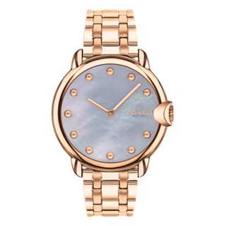COACH Arden รุ่น CO14503988 นาฬิกาข้อมือผู้หญิง สายสแตนเลส สีโรสโกลด์ หน้าปัด 36 มม.