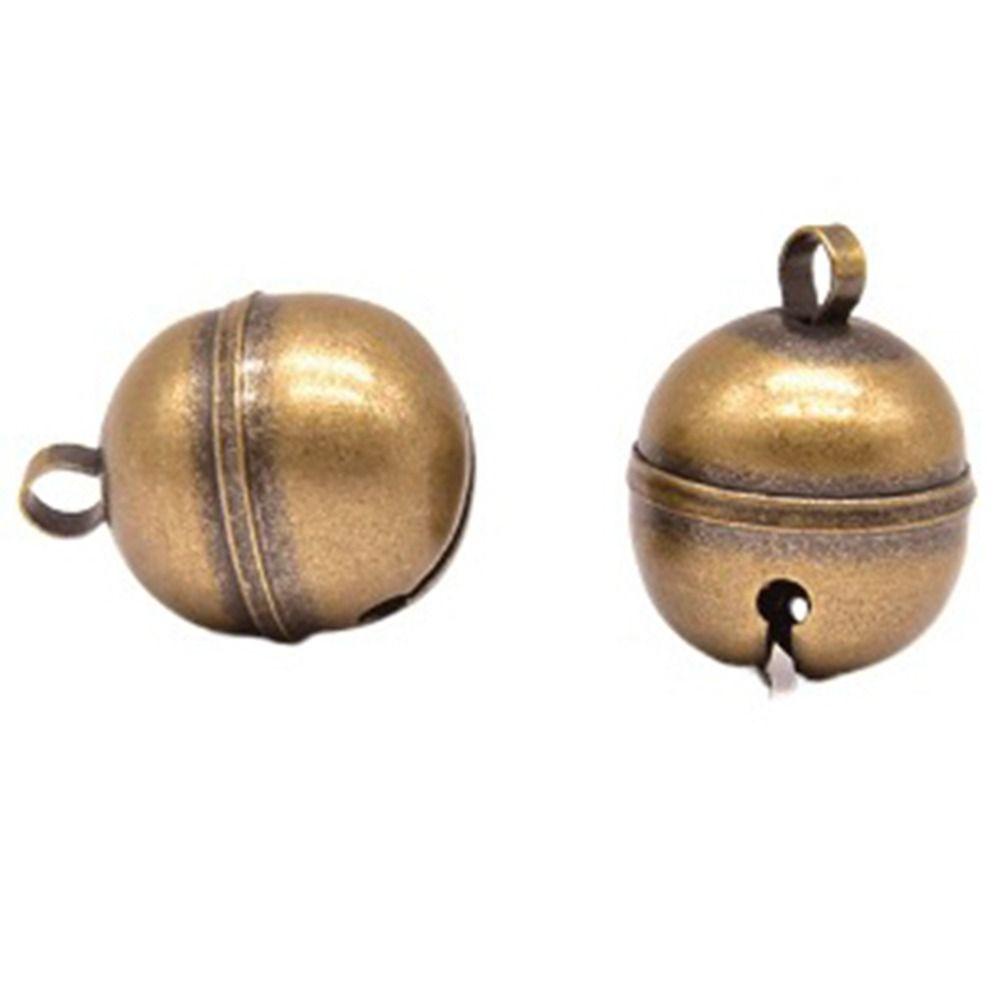 ARTI Jingling Bells หัตถกรรมขนาดเล็ก Bell แหวนแบนสัตว์เลี้ยง Tracker Key แหวนสัตว์เลี้ยงสําหรับต้นคริสต์มาส DIY Key แหวน - รูปที่ 7