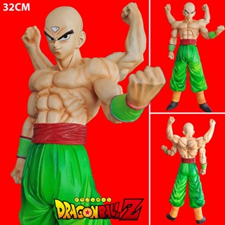 Figure ฟิกเกอร์ Resin Statue Studio DBZ Dragon Ball Z ดราก้อนบอล แซด Tien Shinhan เท็นชินฮัง Tenshinhan สูง 32 cm Model