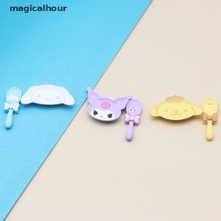 Magicalhour^^ ช้อนจาน ขนาดเล็ก ลายการ์ตูนน่ารัก สําหรับบ้านตุ๊กตา