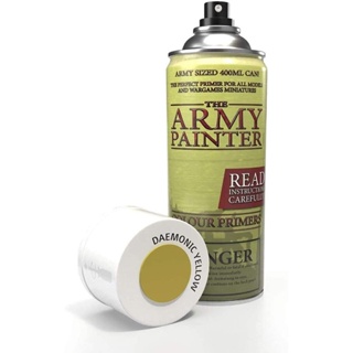 [Paint] The Army Painter Colour Primers: Daemonic Yellow 400 ml สีสเปรย์ อะคริลิก