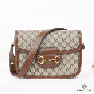 GUCCI HORSEBIT SUPREME BROWN