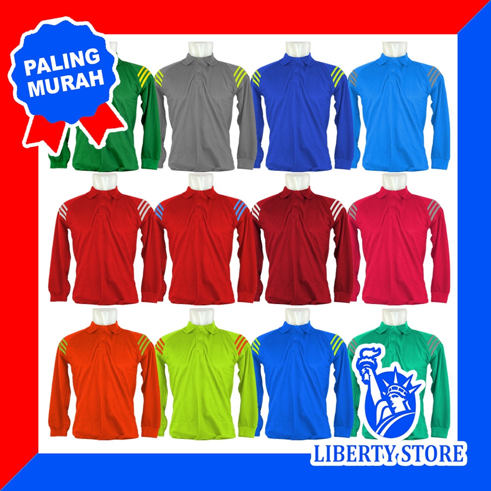 ADS WAFEL TC LIBERTY 10 เสื้อยืดคอปกแขนยาว