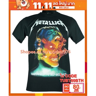 เสื้อวง Metallica เสื้อวงดังๆ วินเทจ เสื้อวินเทจ เมทัลลิกา MET1586