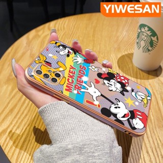 เคสโทรศัพท์มือถือ ป้องกันเลนส์กล้อง ป้องกันกระแทก ลายการ์ตูน Mickey Friends หรูหรา สําหรับ Samsung galaxy A71 4G A71 5G