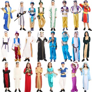 เครื่องแต่งกายเจ้าหญิงอาหรับ Aladdin Greek สําหรับเด็กผู้ชาย และผู้หญิง